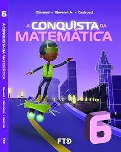Cj sobrecapa e livro a conquista da matemática efaf 6ºano 16 81iyB19HKHL. SY342