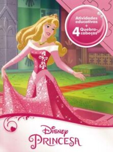 Livro de colorir a aprender c/ quebra cabeca princesas 7 9788533945166 1