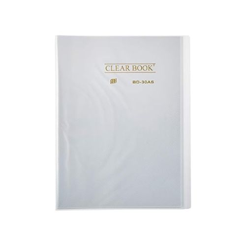 Yesref Pasta catalogo a4 30 plast cristal clear book yes ref bd30as cr - Pamaris